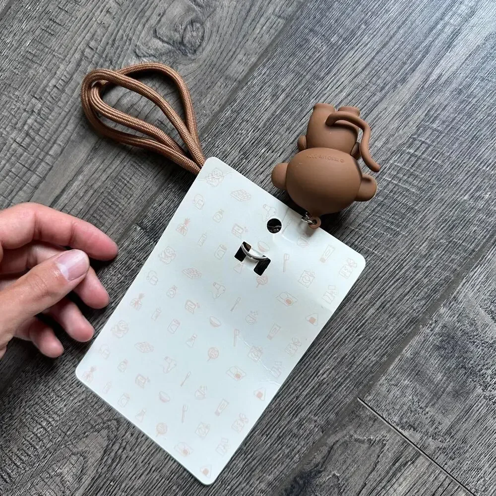 Rare Teso Japanese Market Rubber Limited Gift With Purchase Monkey Keychain